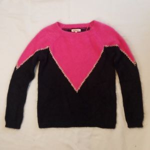 Juicy couture fuzzy sweater size large women's